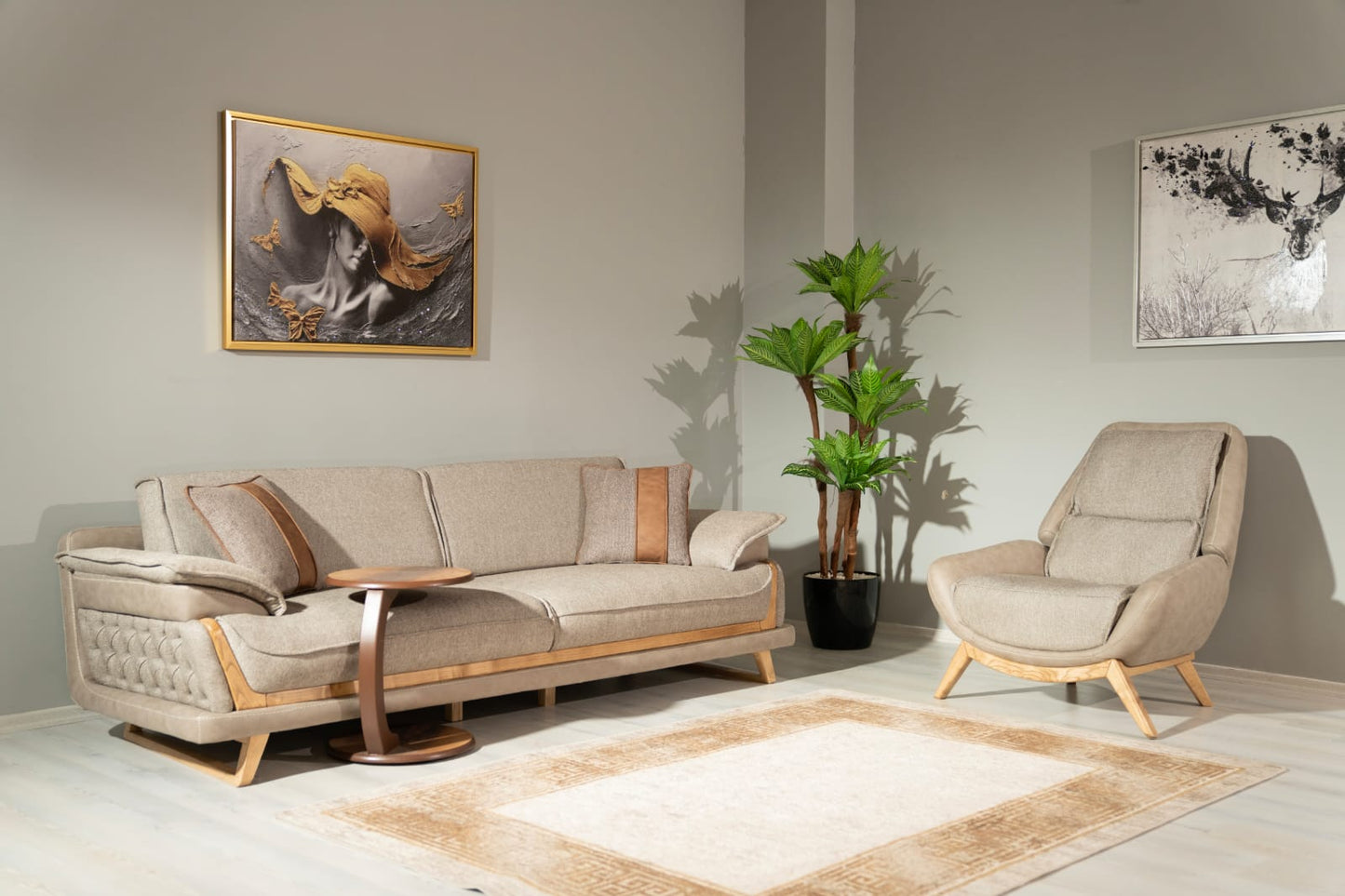 Mercedes Sofa Set [Dış Budak]