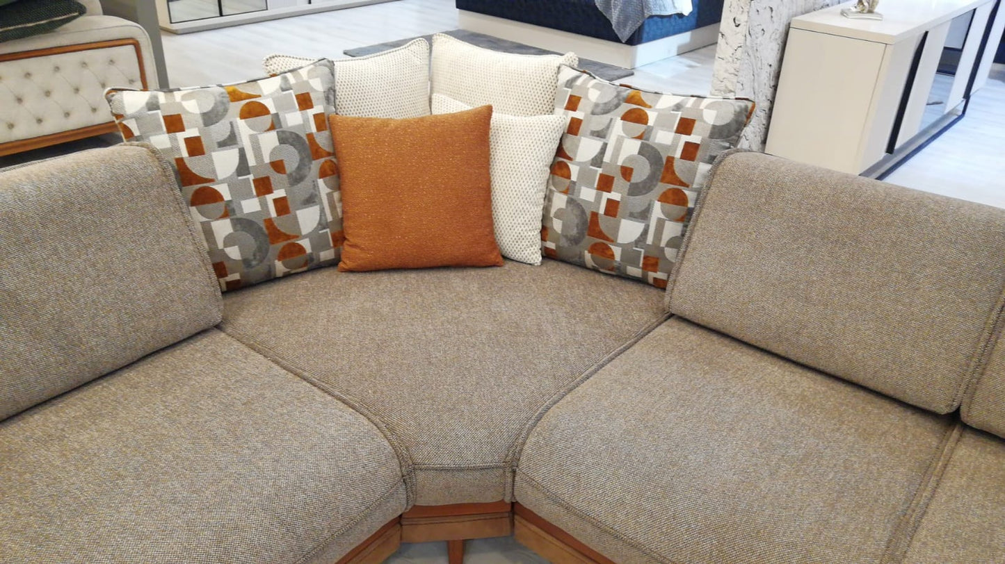 Mercedes Corner Sofa Set